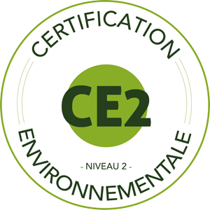 Logo certification CE2 environnementale