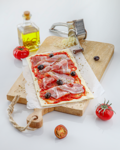 Poitrine fumée tranchée